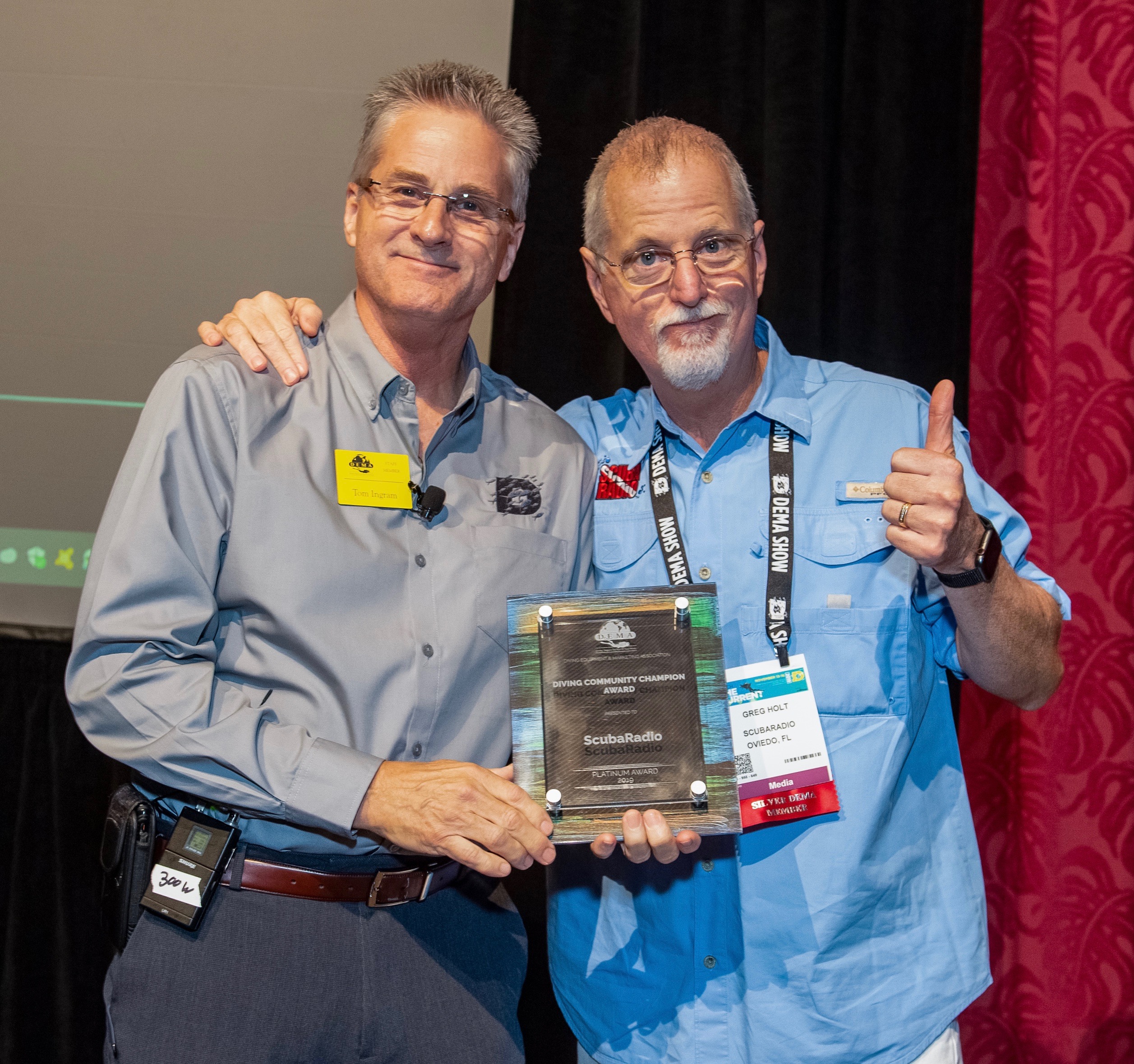 ScubaRadio named 2019 DEMA Diving Community Champion! - Scuba Radio